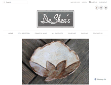 Tablet Screenshot of desheas.com